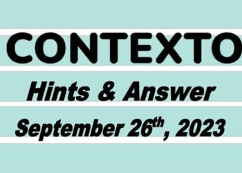 Daily Contexto 374 - September 26th 2023