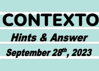 Daily Contexto 376 - September 28th 2023