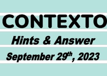Daily Contexto 377 - September 29th 2023