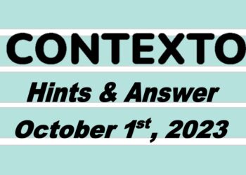 Daily Contexto 379 - October 1st 2023