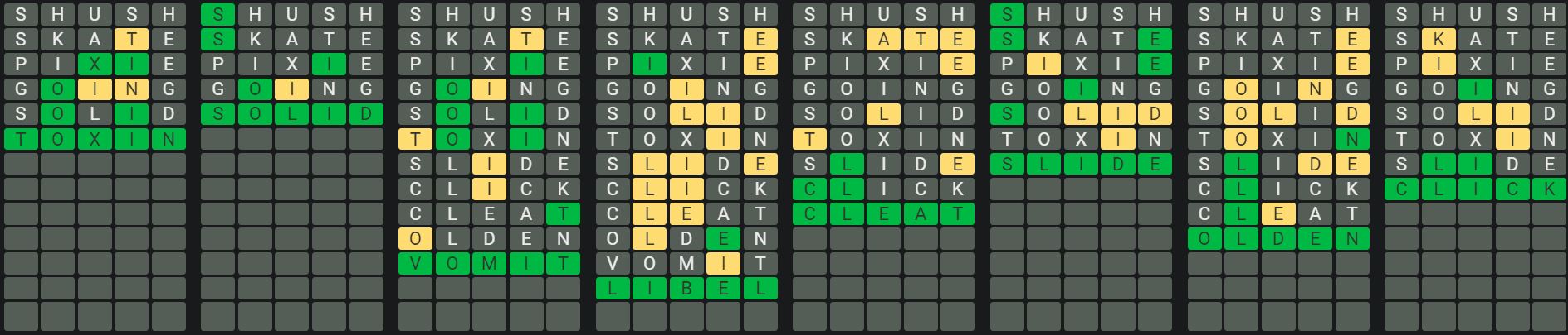 Daily Octordle 589 Rescue Answer - September 5th 2023