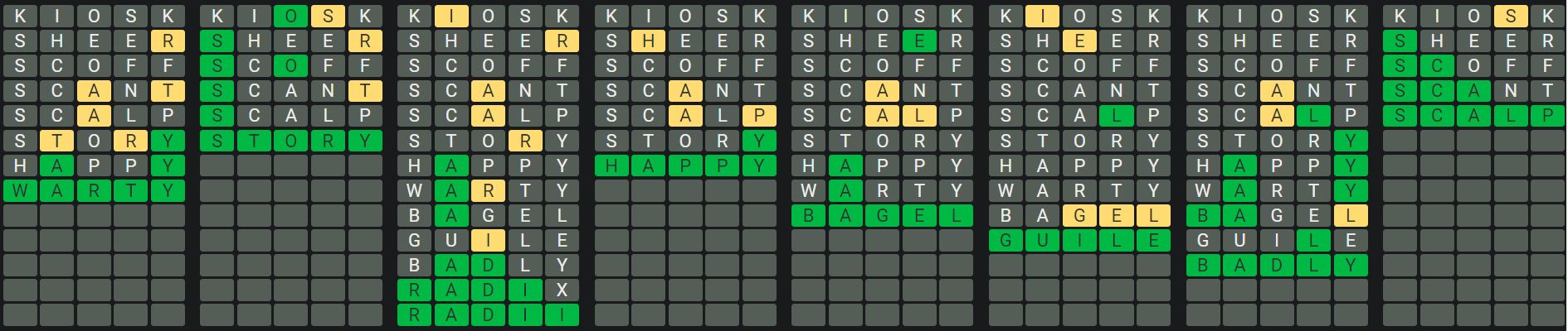 Daily Octordle 591 Rescue Answer - September 7th 2023