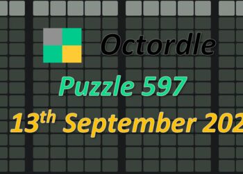 Daily Octordle 597 - September 13th 2023