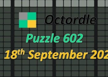 Daily Octordle 602 - September 18th 2023