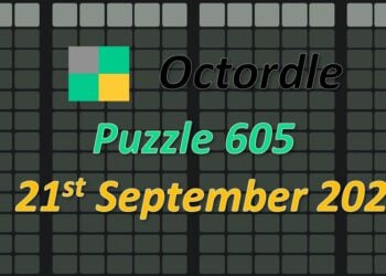 Daily Octordle 605 - September 21st 2023