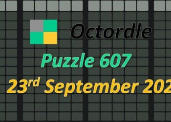 Daily Octordle 607 - September 23rd 2023