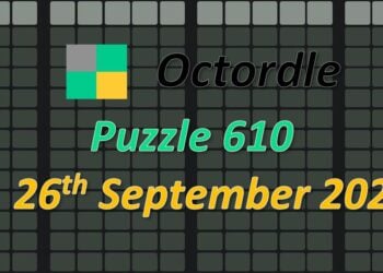 Daily Octordle 610 - September 26th 2023