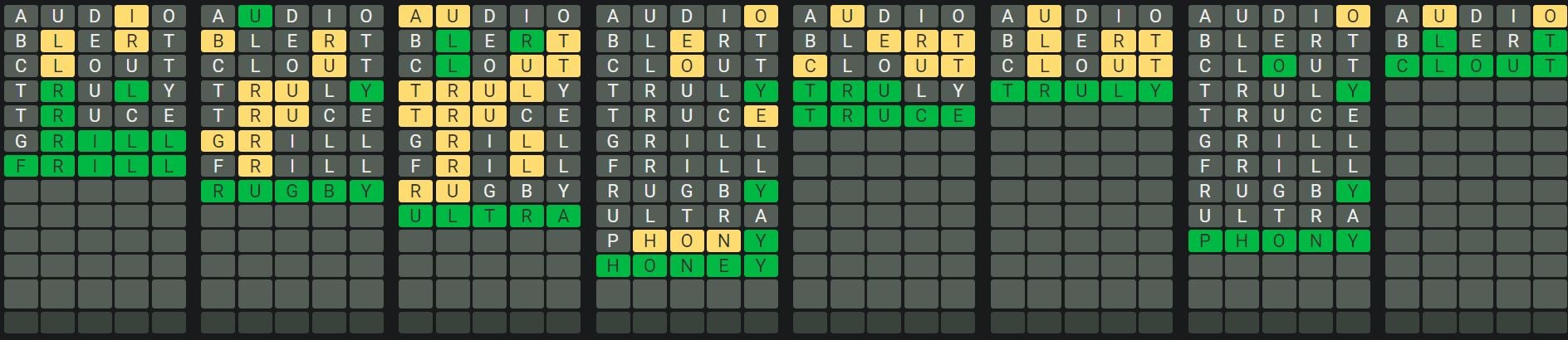 Daily Octordle Answer 593 - September 9th 2023