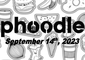 Daily Phoodle - 14th September 2023