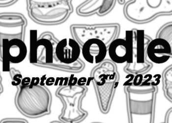Daily Phoodle - 3rd September 2023