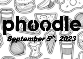 Daily Phoodle - 5th September 2023