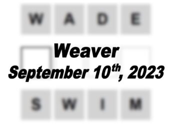 Daily Weaver Answers - 10th September 2023