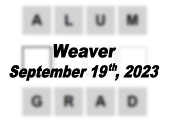 Daily Weaver Answers - 19th September 2023
