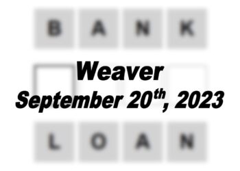 Daily Weaver Answers - 20th September 2023