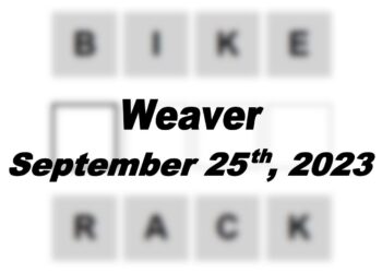 Daily Weaver Answers - 25th September 2023