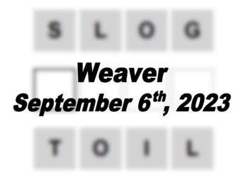 Daily Weaver Answers - 6th September 2023
