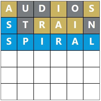 Daily Word Hurdle #1194 Afternoon Answer - 6th September 2023