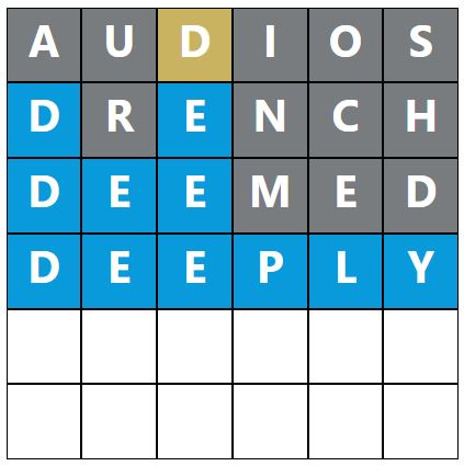 Daily Word Hurdle #1197 Morning Answer - 8th September 2023
