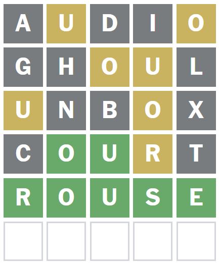 Daily Wordle Answer 811 - 8th September 2023