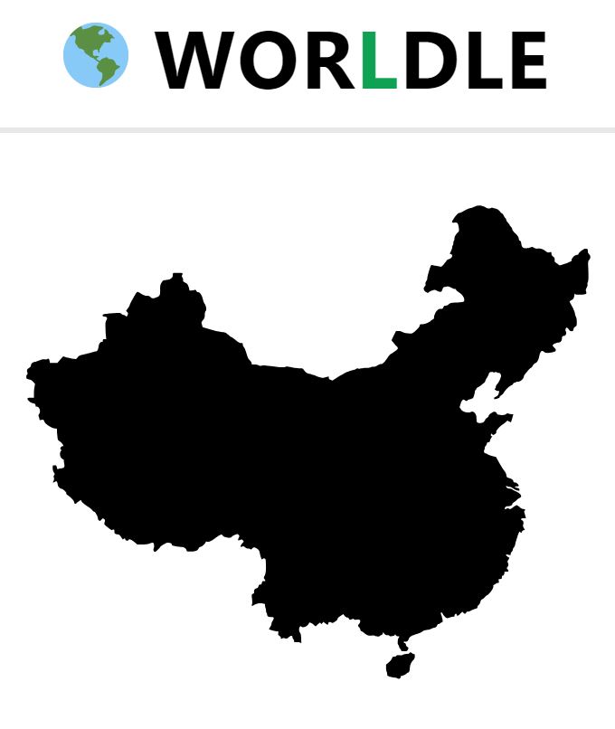 Daily Worldle 591 Country - September 4th 2023