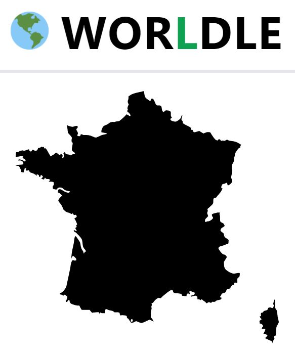 Daily Worldle 595 Country - September 8th 2023