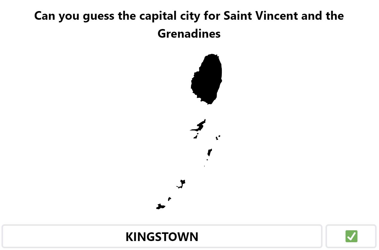 Daily Worldle 603 Bonus Capital City - September 16th 2023