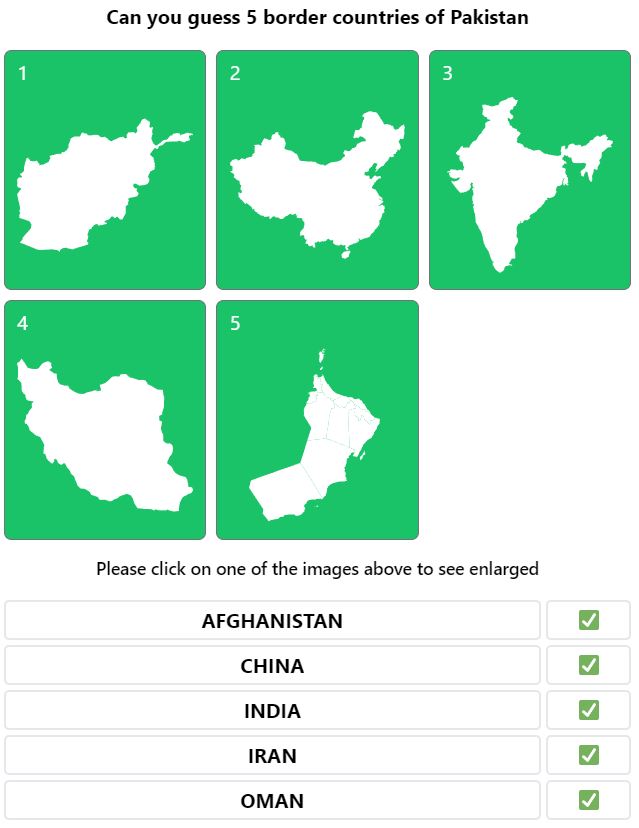 Daily Worldle 606 Bonus Neighbouring Countries Answers - September 19th 2022