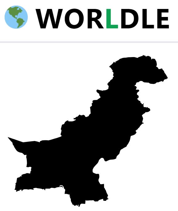 Daily Worldle 606 Country - September 19th 2023