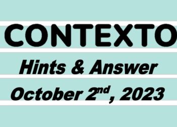 Daily Contexto 380 - October 2nd 2023