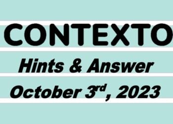 Daily Contexto 381 - October 3rd 2023