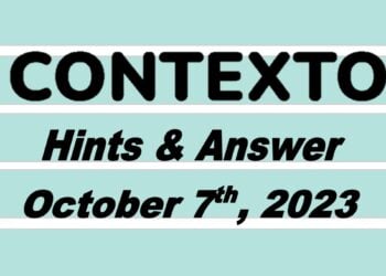 Daily Contexto 384 - October 7th 2023