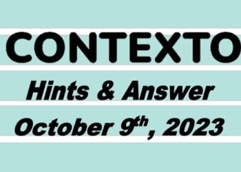 Daily Contexto 386 - October 9th 2023