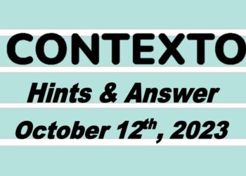 Daily Contexto 389 - October 12th 2023