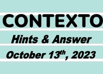 Daily Contexto 390 - October 13th 2023