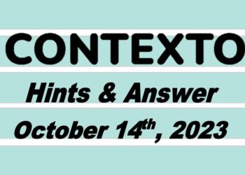 Daily Contexto 391 - October 14th 2023