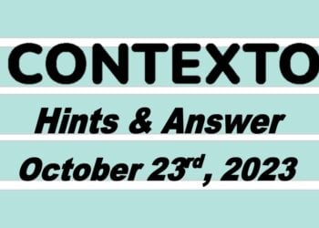 Daily Contexto 400 - October 23rd 2023