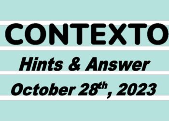 Daily Contexto 405 - October 28th 2023