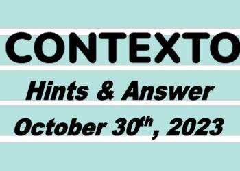 Daily Contexto 407 - October 30th 2023
