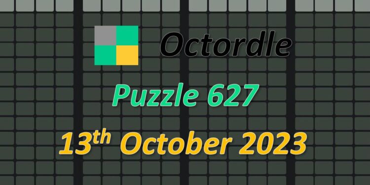 Daily Octordle 627 - October 13th 2023
