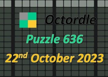 Daily Octordle 636 - October 22nd 2023