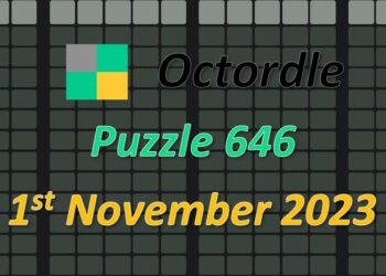 Daily Octordle 646 - November 1st 2023