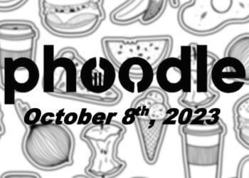 Daily Phoodle - 8th October 2023
