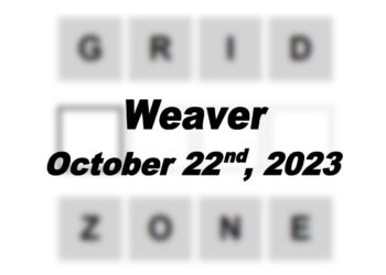 Daily Weaver Answers - 22nd October 2023