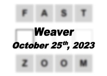 Daily Weaver Answers - 25th October 2023