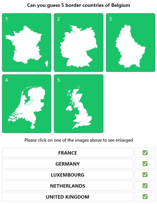 Daily Worldle 628 Bonus Neighbouring Countries Answers - October 11th 2022