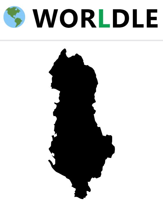 Daily Worldle 629 Country - October 12th 2023