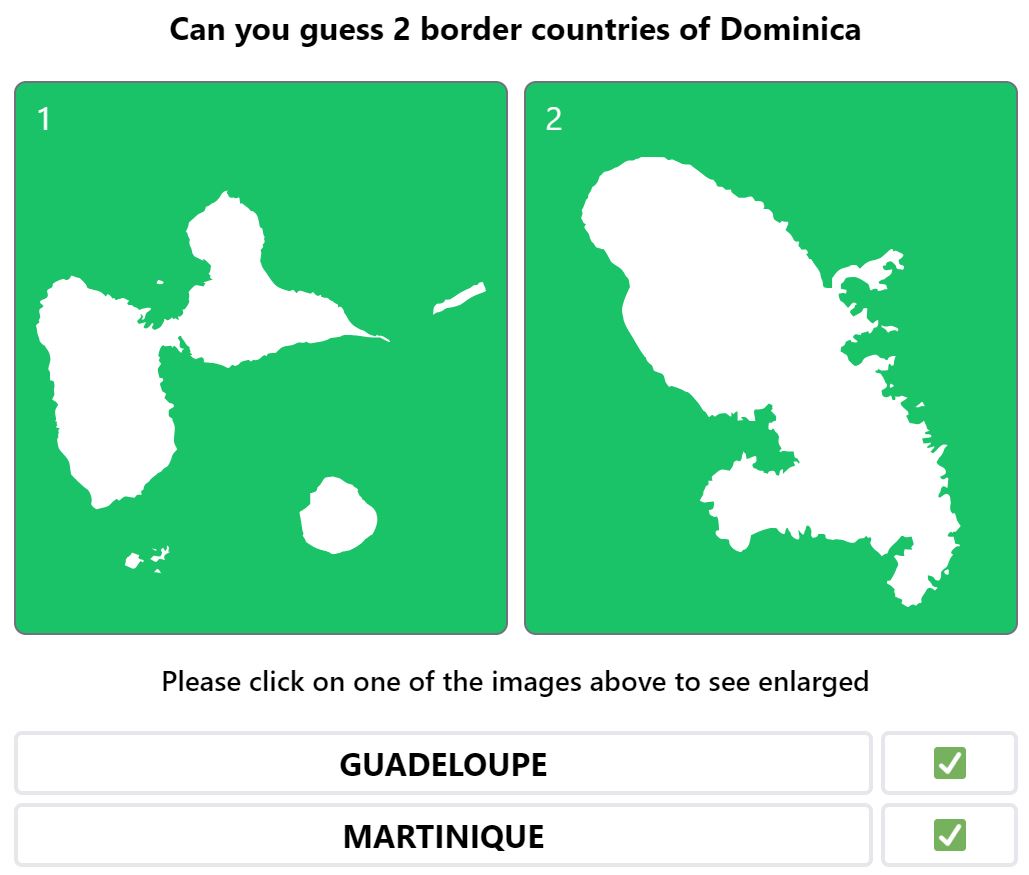 Daily Worldle 630 Bonus Neighbouring Countries Answers - October 13th 2022