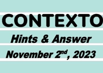 Daily Contexto 410 - November 2nd 2023