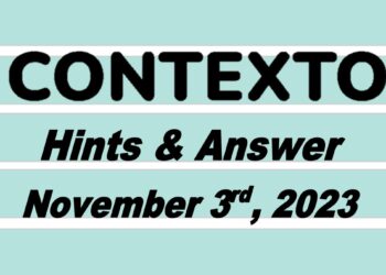 Daily Contexto 411 - November 3rd 2023