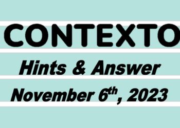 Daily Contexto 414 - November 6th 2023